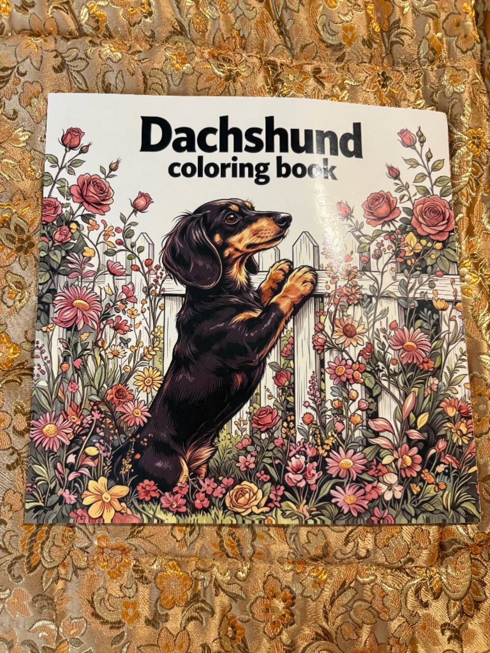 Dachshund Coloring Book | Doxie Lover Gift - Dachshund Adult Coloring Book